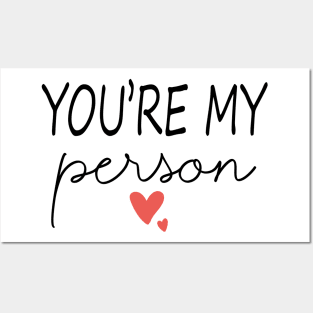 Best Friend Gift, Best Friend Mug, Mug Gift, Personalized gift for her, You're my person, Youre my person, Friendship Posters and Art